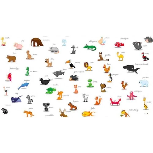 Artgeist Stickers Et Papiers-peint Enfant Papier Peint Enfant Animaux Pour Kids 550x270 – Image 2