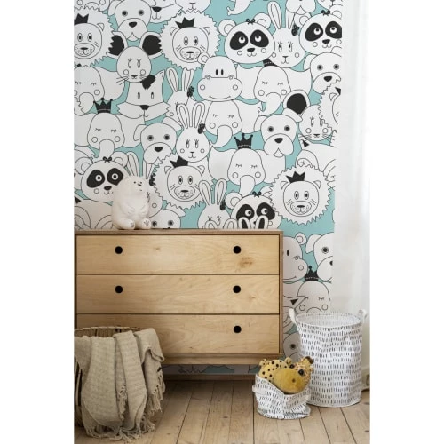 Acte Deco Stickers Et Papiers-peint Enfant Papier Peint Enfant Les Anicool - 250x340 – Image 2