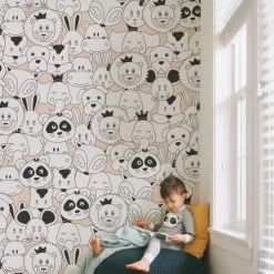 Acte Deco Stickers Et Papiers-peint Enfant Papier Peint Enfant Les Anicool - 250x425