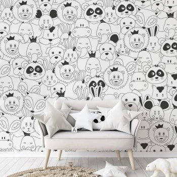 Acte Deco Stickers Et Papiers-peint Enfant Papier Peint Enfant Les Anicool - 250x425 – Image 6