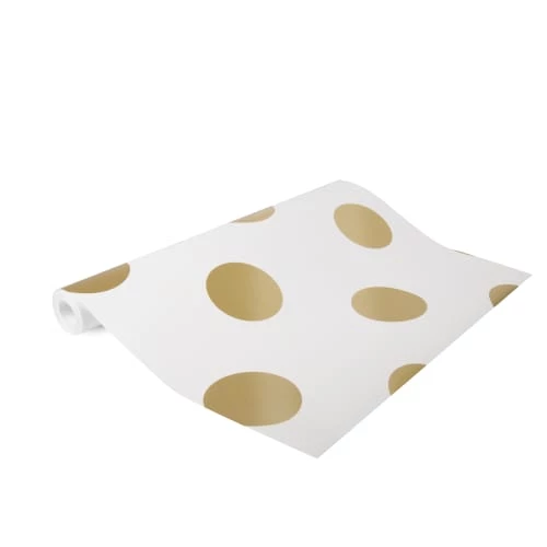 Superfresco Easy Stickers Et Papiers-peint Enfant Papier Peint Intissé Pois Or 1005x52cm – Image 3