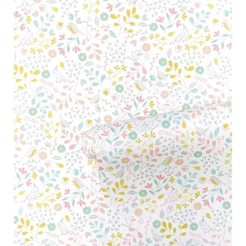 Lilipinso Stickers Et Papiers-peint Enfant Papier Peint Liberty En Papier Rose 50cm X 10m – Image 2