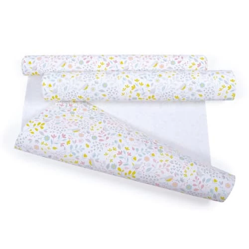 Lilipinso Stickers Et Papiers-peint Enfant Papier Peint Liberty En Papier Rose 50cm X 10m – Image 6