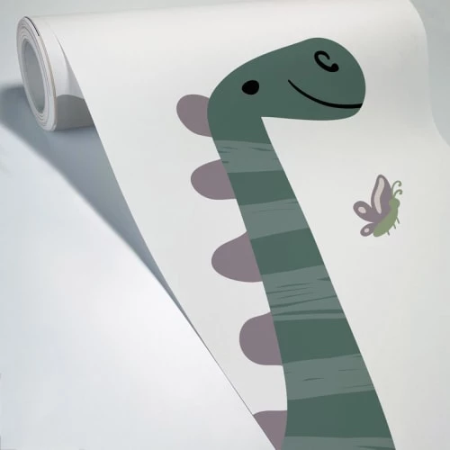 99Déco Stickers Et Papiers-peint Enfant Papier Peint Panoramique Enfant Dinosaures 336x270cm – Image 5