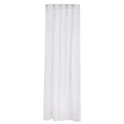 Maisons Du Monde Rideaux Enfant Rideau Enfant à Passants En Coton Blanc Motifs étoiles Noires à L'unité 110x250