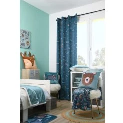 Home Maison Rideaux Enfant Rideau Enfant Et Occultant Polyester Canard 260 X 135