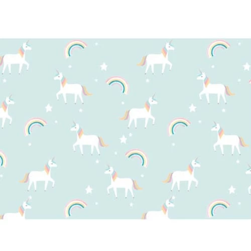 STC Stickers Et Papiers-peint Enfant Rouleau Sticker Licornes 45x150cm