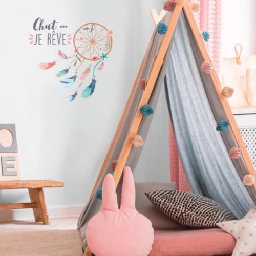 STC Stickers Et Papiers-peint Enfant Sticker DĂ©coratif Mural Enfant 43,2x43,2cm â Image 2