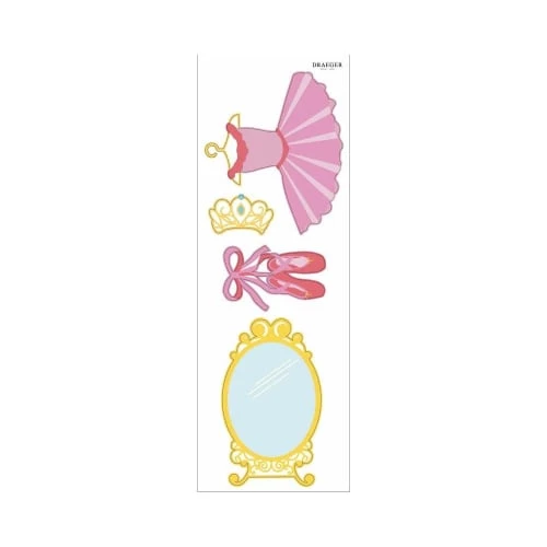 Draeger Paris Stickers Et Papiers-peint Enfant Sticker Mural Ballerine – Image 2