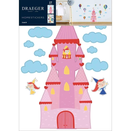 Draeger Paris Stickers Et Papiers-peint Enfant Sticker Mural Château De Princesse – Image 6