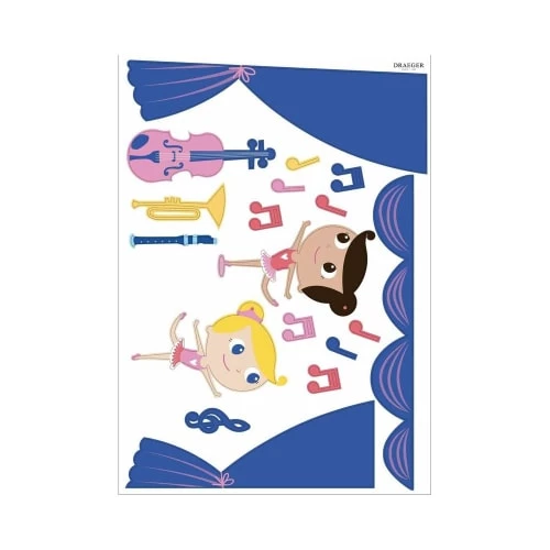 Draeger Paris Stickers Et Papiers-peint Enfant Sticker Mural Danseuse Étoile – Image 2