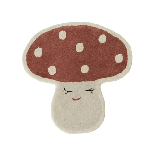 OYOY Living Design Tapis Enfant Tapis 80% Laine 20% Coton 75x77cm