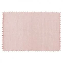 Maisons Du Monde Tapis Enfant Tapis à Pompons En Coton Rose 120x180