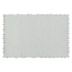 Maisons Du Monde Tapis Enfant Tapis à Pompons En Coton Vert 120x180