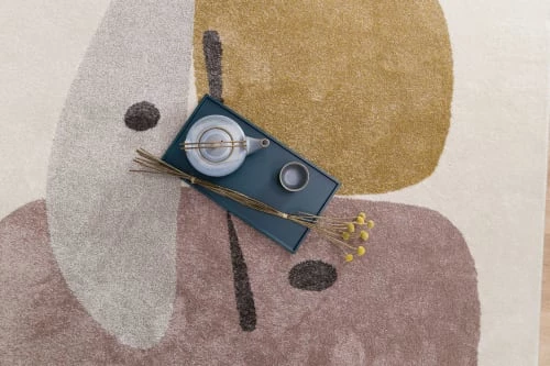 AFK Living Tapis Enfant Tapis Collage Pastel 135x190 – Image 3