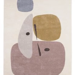 AFK Living Tapis Enfant Tapis Collage Pastel 160x230