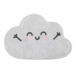 Lorena Canals Tapis Enfant Tapis Coton Enfant - Forme Nuage - 85 X 120 Cm
