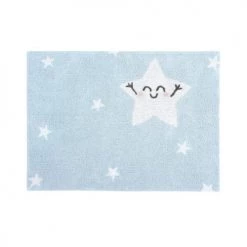 Lorena Canals Tapis Enfant Tapis Coton Lavable étoile 120x160cm