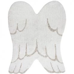 Lorena Canals Tapis Enfant Tapis Coton Lavable Mini Ailes 75x100cm