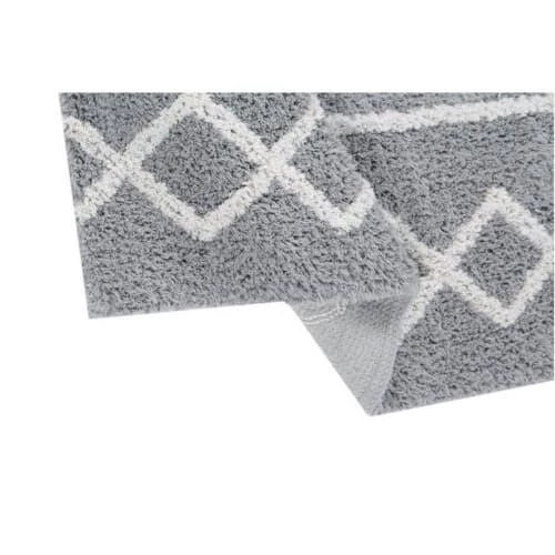 Lorena Canals Tapis Enfant Tapis Coton Lavable Naturel Gris 120x160cm – Image 3