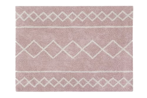 Lorena Canals Tapis Enfant Tapis Coton Lavable Vintage Nude 120x160cm