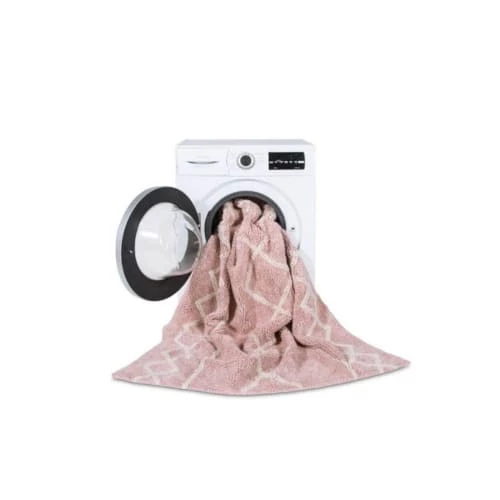 Lorena Canals Tapis Enfant Tapis Coton Lavable Vintage Nude 120x160cm – Image 3