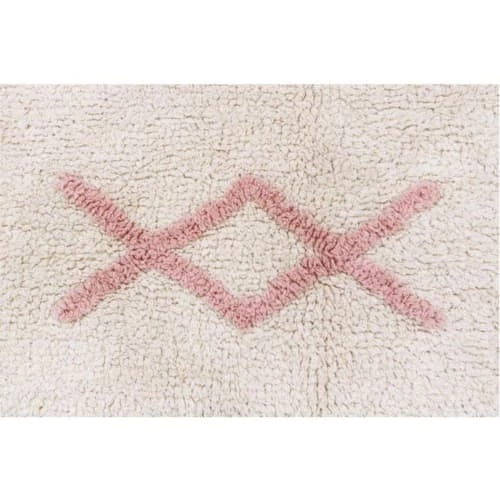Lorena Canals Tapis Enfant Tapis Coton Lavable Vintage Nude 170x240cm – Image 3