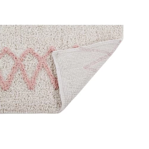 Lorena Canals Tapis Enfant Tapis Coton Lavable Vintage Nude 170x240cm – Image 4