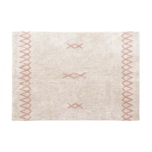 Lorena Canals Tapis Enfant Tapis Coton Lavable Vintage Nude 170x240cm