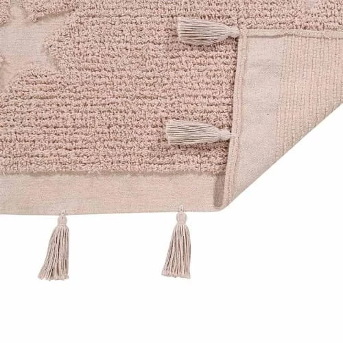 Lorena Canals Tapis Enfant Tapis Coton Motif Star Rose 120x175cm – Image 4