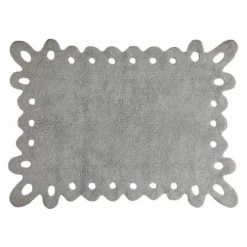 Lorena Canals Tapis Enfant Tapis Coton Original Gris 120x160
