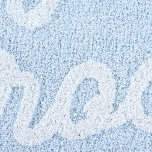 Lorena Canals Tapis Enfant Tapis Coton Rond Lavable Baby, You Rock! D120cm – Image 3