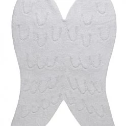 Lorena Canals Tapis Enfant Tapis Coton Silhouette Ailes 120x160cm