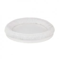 Lignea Kids Tapis Enfant Tapis De Jeu à Franges Blanc