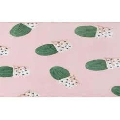 Beliani Tapis Enfant Tapis En Tissu Rose 150x80cm