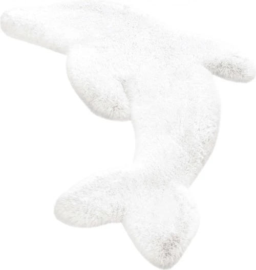 Me Gusta Tapis Enfant Blanc Rectangle Micropolyester 64x90 – Image 5