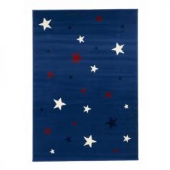 Un Amour De Tapis Tapis Enfant Bleu 80x150