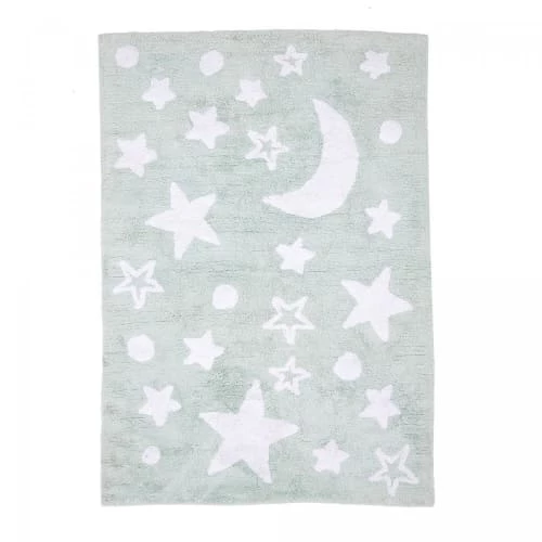 Un Amour De Tapis Tapis Enfant En Coton Vert 120x170