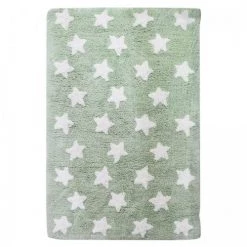 Un Amour De Tapis Tapis Enfant En Coton Vert 160x230