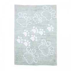 Un Amour De Tapis Tapis Enfant En Coton Vert 60x110