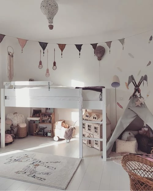 AFK Living Tapis Enfant Faon Crème 120x170 – Image 2