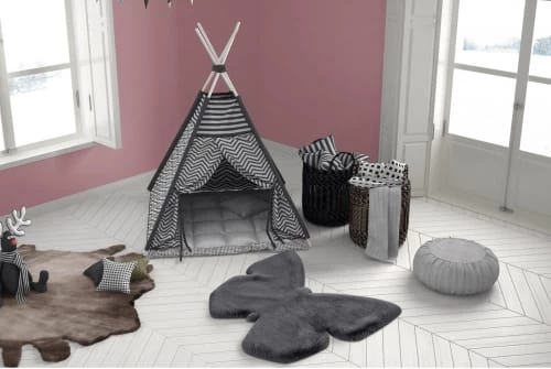 Me Gusta Tapis Enfant Gris Rectangle Micropolyester 70x90 – Image 2