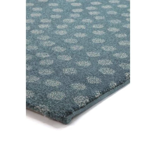 SIGIKID Tapis Enfant Motif Lapin Coloré Sur Fond à Pois Bleu 80x150 – Image 3