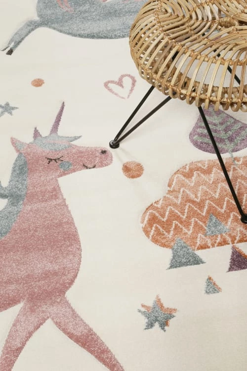 Esprit Tapis Enfant Motif Licorne écru 120x170 – Image 2