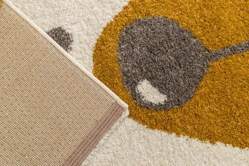 AFK Living Tapis Enfant Ourson Miel 80x150 – Image 3