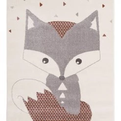 AFK Living Tapis Enfant Renard Multicolore 120x170