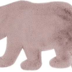 Me Gusta Tapis Enfant Rose Rectangle Micropolyester 53x90