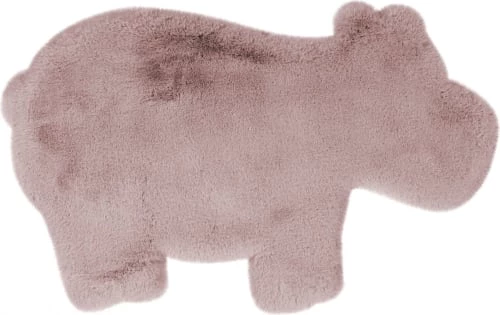 Me Gusta Tapis Enfant Rose Rectangle Micropolyester 55x90