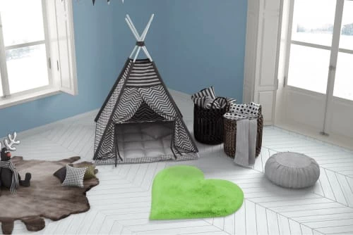 Me Gusta Tapis Enfant Vert Rectangle Micropolyester 60x70 – Image 2