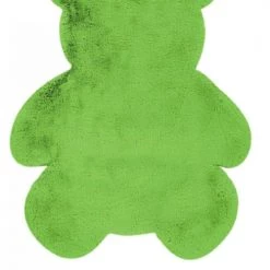 Me Gusta Tapis Enfant Vert Rectangle Micropolyester 73x90